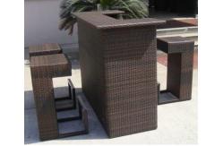 China Contemporary Resin Wicker Bar Set supplier