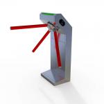 Crowd Control Tripod Barrier Gate Waist High With LED Lights OEM ODM