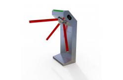 China Crowd Control Tripod Barrier Gate Waist High With LED Lights OEM ODM supplier