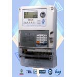 Polyphase STS Prepayment Meters Low Credit Warning Smart Power Meter for sale