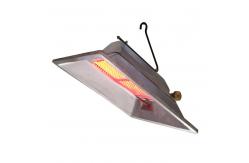 China Fire Adjustable Gas Brooder Heater 2.46KW/H For Poultry supplier
