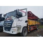 2 Axle Second Hand Pump Truck 2019 Used Concrete Trucks 37m With SANY Chassis for sale
