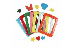China Custom Design Magnetic Photo Frames Printable Epoxy Picture Frame supplier