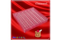 China PET 60 Cavity Macaron Boxes With Inserts, Packaging Macarons For Shipping supplier