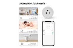 China 10A US WIFI Smart Socket Remote Control Timer Electricity Wall Socket supplier