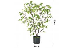 China Frabric Leaves Artificial Banyan Tree Complex Branch Interior Decoration supplier