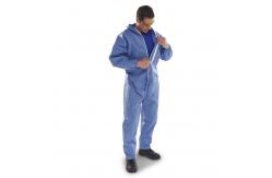 China 2XL Non Woven Disposable Protective Gown With Hood supplier