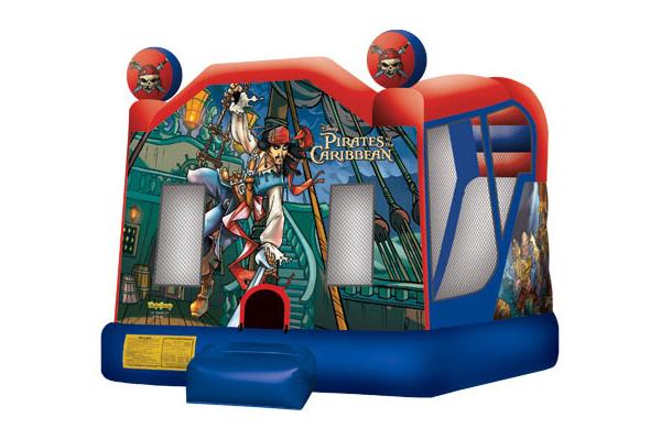 Inflatable Bouncer combo / Bouncer and slide combo / inflatable DISNEY PIRATEcombo