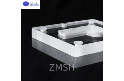 China Custom Shaped Fused Quartz Plates With Through Holes Optical supplier