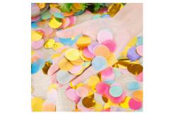 China Custom Rainbow Confetti Cannon For Birthday Wedding Party Decoration supplier