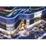 High Rise Steel Structure Shopping Mall , Flexible Space Steel Structure Building for sale