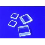 Custom Grooved Quartz Sheet Quartz Window Mirror PerforatedHigh Temperature Resistant Optical Transparent Quartz Glass for sale