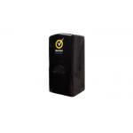 Black No Touch Hand Sanitizer Dispenser Low Power Consumption Public Washroom Mounted for sale