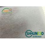 Pure White Embroidery Backing Fabric With 50% Polyester / 50% Viscose for sale