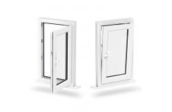 China Customized House PVC Tilt And Turn Windows Single Glazed / Double Glazed supplier