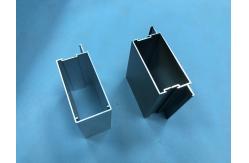 China R4 Specia Alloy 6063T5 Aluminium Shopfront Profiles Silver Anodizing 15um supplier