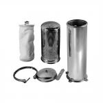 Filter Bag length 0.25m-3m 0r As Requirment Bag In Bag Out HEPA Filter Housing for sale