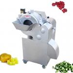 Restaurant Sus304  Commercial Vegetable Fruit Chopper Potato Slicer Machine 1.5KW for sale