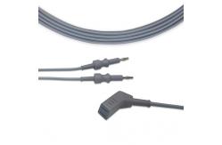 China Aesculap Silicone 4Pin Banana Bipolar Cable Reusable 4.0mm Plug supplier