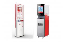 China Interactive Information Payment Dual Screen Kiosk With Receipt  Printer Machine supplier