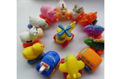China EN71 Vinyl Pullback Racer toy, 6p free cartoon car pull-back vehicle toy supplier