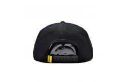 China Custom Flat Brim Snapback Hats Embroidery Flat Bill Baseball Cap supplier