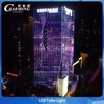 U38 Aluminum Alloy RGB Led Tube Light DC24V SPI Control Use for Building for sale
