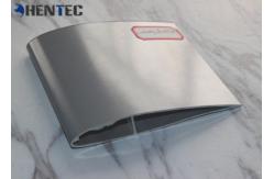 China Silvery Powder Painted / Anodized Replacement Fan Blades Profile For Industrial Cooling Fan supplier