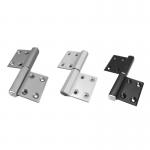 Door Heavy Duty Aluminum Hinge White For Fast Proofing 0-180 Degree Opening for sale