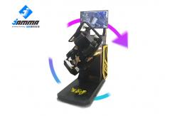 China 42''  Screen 360° Rotation 9D VR Flight Simulator For Roller Coaster supplier