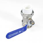 DN 10 High Pressure PPR Double Union Ball Valve 10 Year Warranty for sale