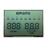 6 O' CLOCK Positive Transmissive HTN Segment Code LCD Ultrasonic Therapy Device Display for sale