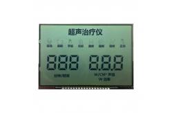 China 6 O' CLOCK Positive Transmissive HTN Segment Code LCD Ultrasonic Therapy Device Display supplier