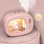 Creative TV Cute Pet Ultrasonic Air Humidifier Portable Wireless USB Rechargeable Cool Mist for sale