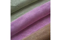 China Silver / Golden Wire Mesh Curtain Aluminum Metallic Sequined Fabrics Multi Shape supplier