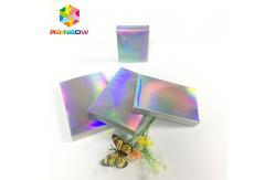 China Recyclable Custom Printed Paper Boxes Folding Hologram Gift Card Fleixble Packaging supplier