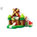 Factory Digital Printing Inflatable Bounce House With Slides Farm Inflatable Castle for sale