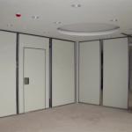 Wood Grain Finished Operating Movable Walls Banquet Room Soundproof From Guangzhou for sale