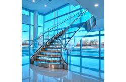 China Premium Stainless Steel Handrails with PSS Finish for Glass Railing Systems supplier