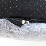 Deluxe Plush Dog Crate Bed Anti Slip Bottom Pet Sleeping Mattress