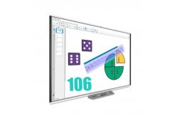 China Educational Conference 106 Inch Intelligent Interactive Whiteboard supplier