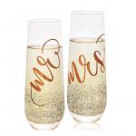 9 Oz Plastic Champagne Glasses Clear Plastic Unbreakable