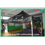 Yard Canopy Tent Black Outdoor Folding Tent  , Giant Waterproof Tent With Aluminum Frame for sale