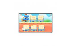 China 75 Inch Android 6.0 400cd/M2 LCD Touch Screen kiosk screen supplier
