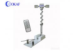 China RS485 66km/h IP Camera 600W Telescopic Folding Mast supplier