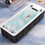 Fiberglass Acrylic Swimming Pool Hot Tub 9.5KW Leakage Protection for sale