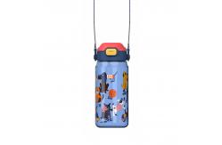 China Animal Themed Reusable PC Straw Cups For Kids Back To School 600ml supplier