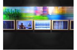 China Horizontal Large Format Digital Signage , Art Electronic Signage Systems supplier