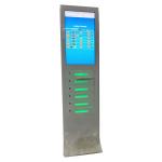 Free Payment Use Cell Phone Charging Kiosk With Big Touch Screen for Shopping Mall with Remote Advertising for sale