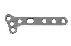 China 1.5mm Small Inclined T Plate Orthopedics L/R Plate And Screw supplier